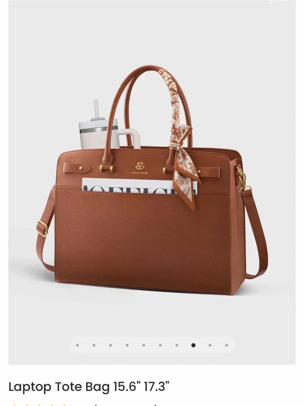 Lovevook tan leather